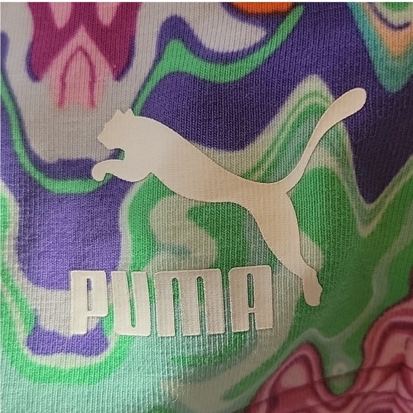 PUMA  hypnotize tank top dress midi tye dye colors NWT - Picture 7 of 9